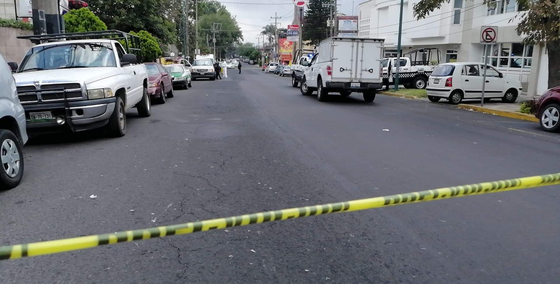 Mujer muere afuera del Clínica Vital