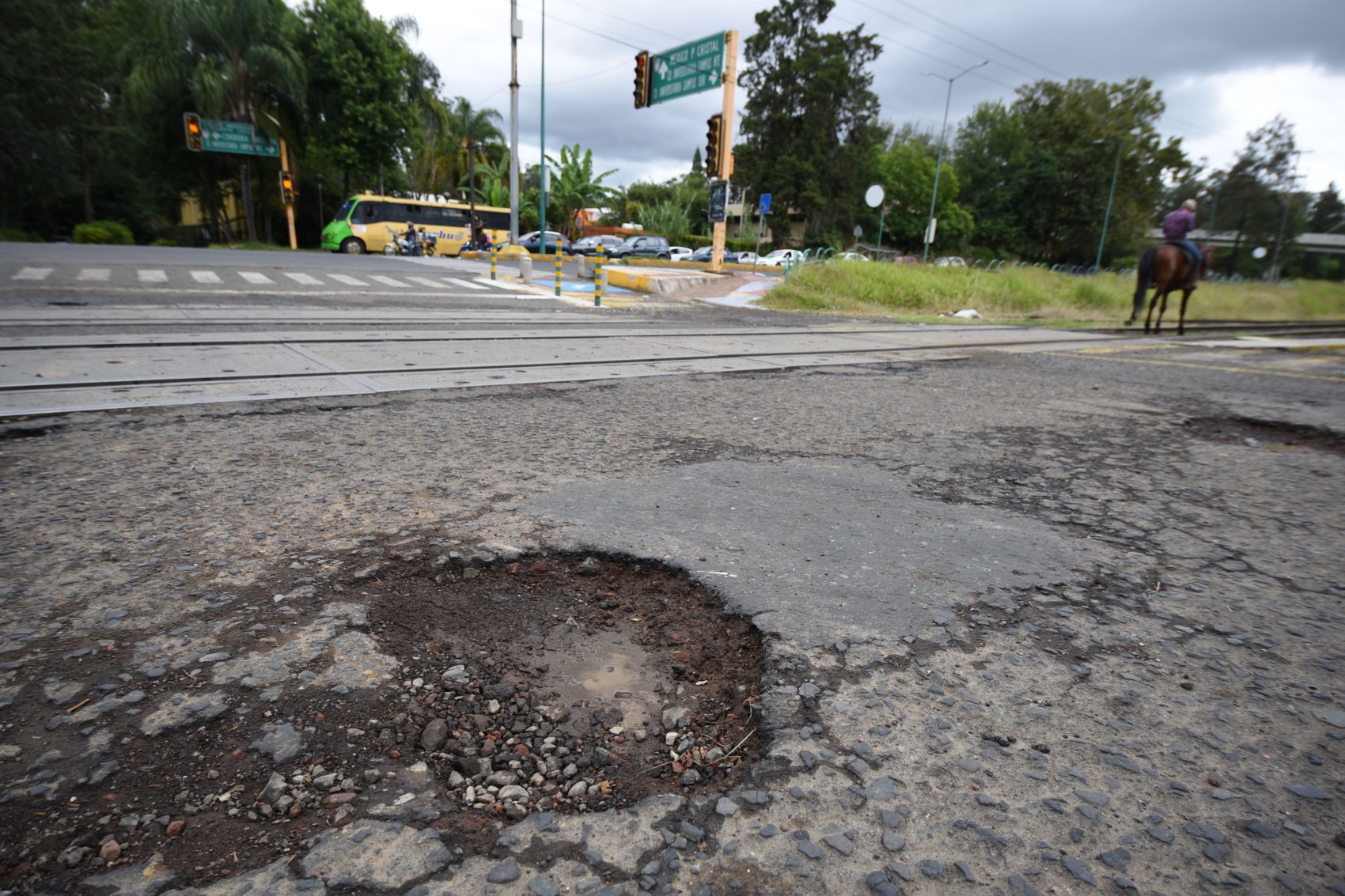 Xalapa, ciudad de los baches