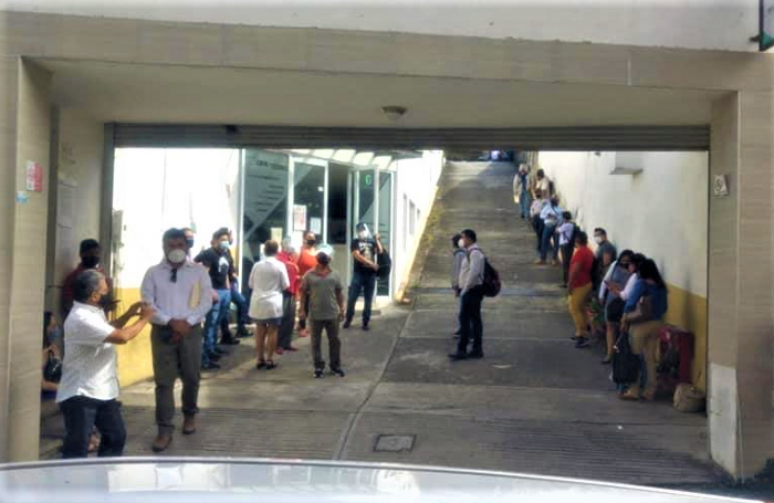 Trabajadores de Desarrollo Urbano denuncian que los hacen trabajar pese a casos sospechosos de Covid