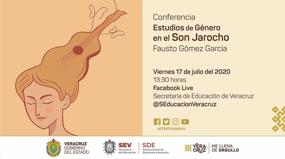 Invita SEV a conferencia virtual Estudios de género en el Son Jarocho»