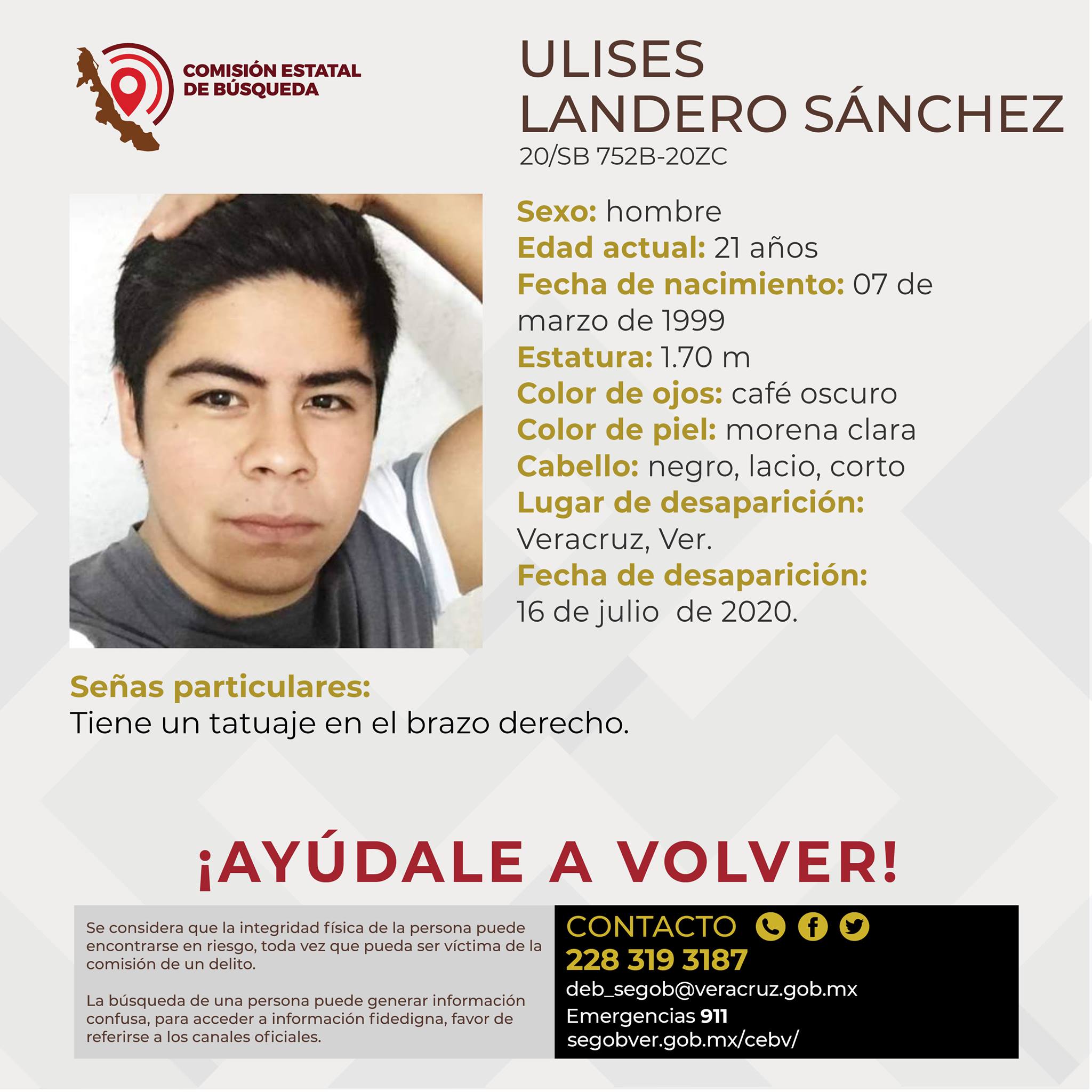 Denuncian desaparición de tres personas en Veracruz puerto