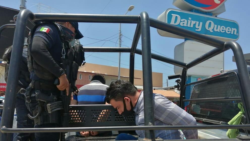 Detienen a banda de  sudamericanos farderos en Costa de Oro