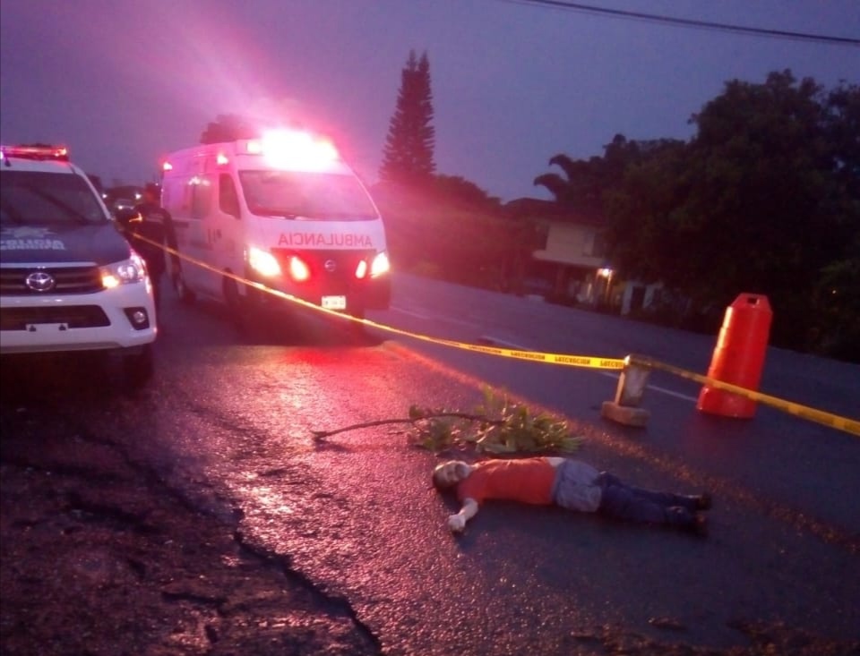 Hombre muere atropellado en la carretera Veracruz-Córdoba