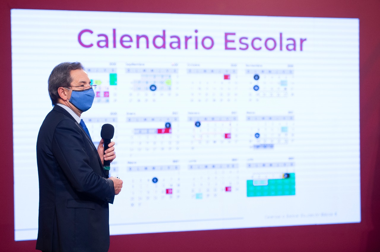 SEP presenta calendario escolar: habrá 3 puentes