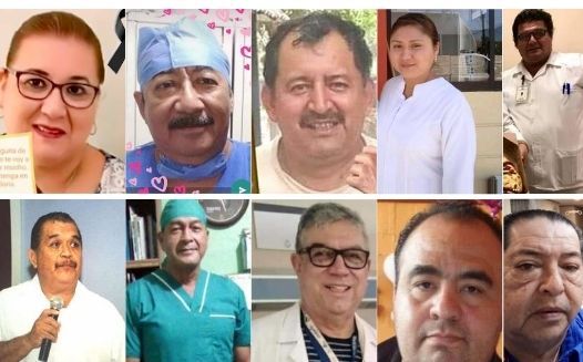 En Veracruz:  5 mil médicos y enfermeras contagiados de Covid, 80 han fallecido