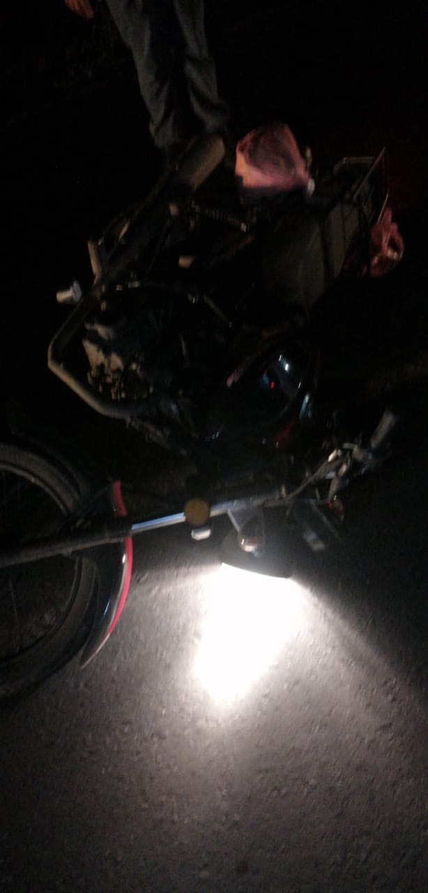 Motociclista muere decapitado tras derrapar en Manlio Fabio Altamirano