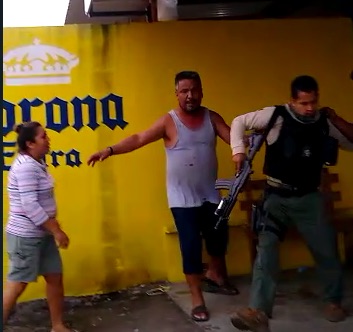 Presencia de granaderos de SSP dispersa manifestación en Palo Gacho