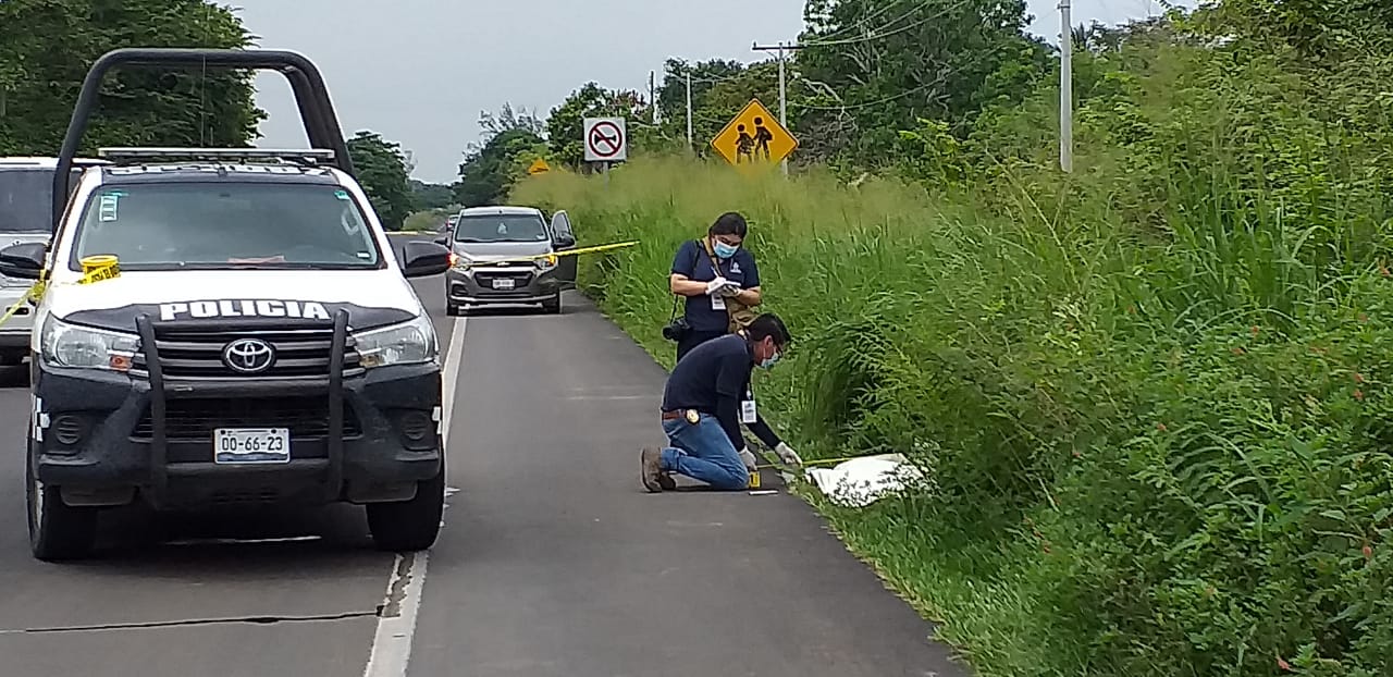 Asesinado a balazos en la carretera Alvarado-Paso del Toro