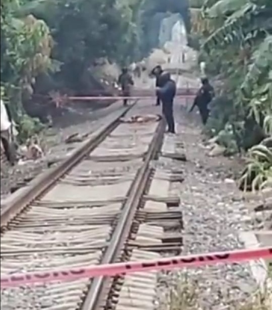 Hombre muere arrollado por el tren en Atoyac