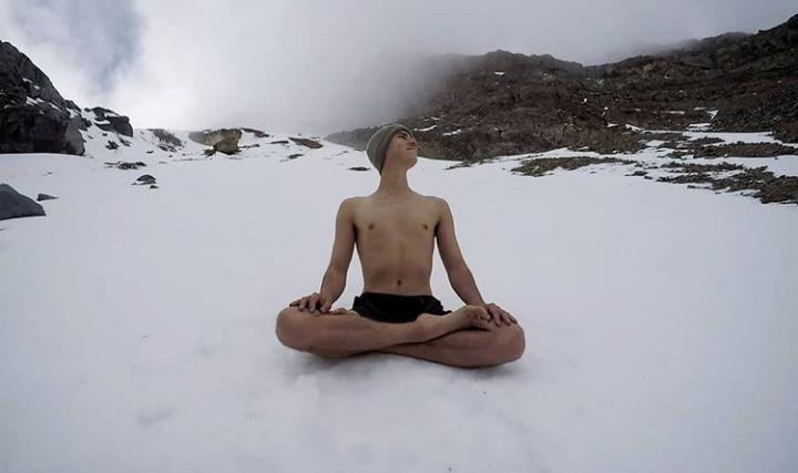 David, el joven que vivir� un mes en la cima del Pico de Orizaba