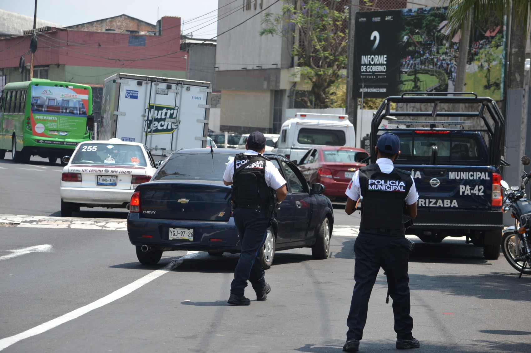 Detienen a tres sujetos armados en Orizaba