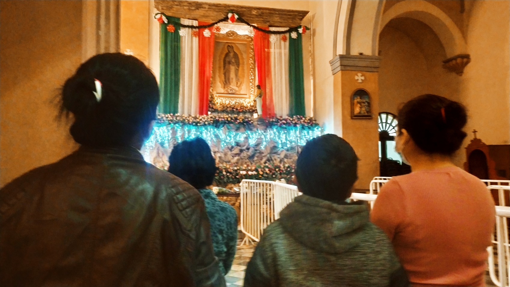 Católicos porteños piden el fin de la pandemia a la Virgen de Guadalupe