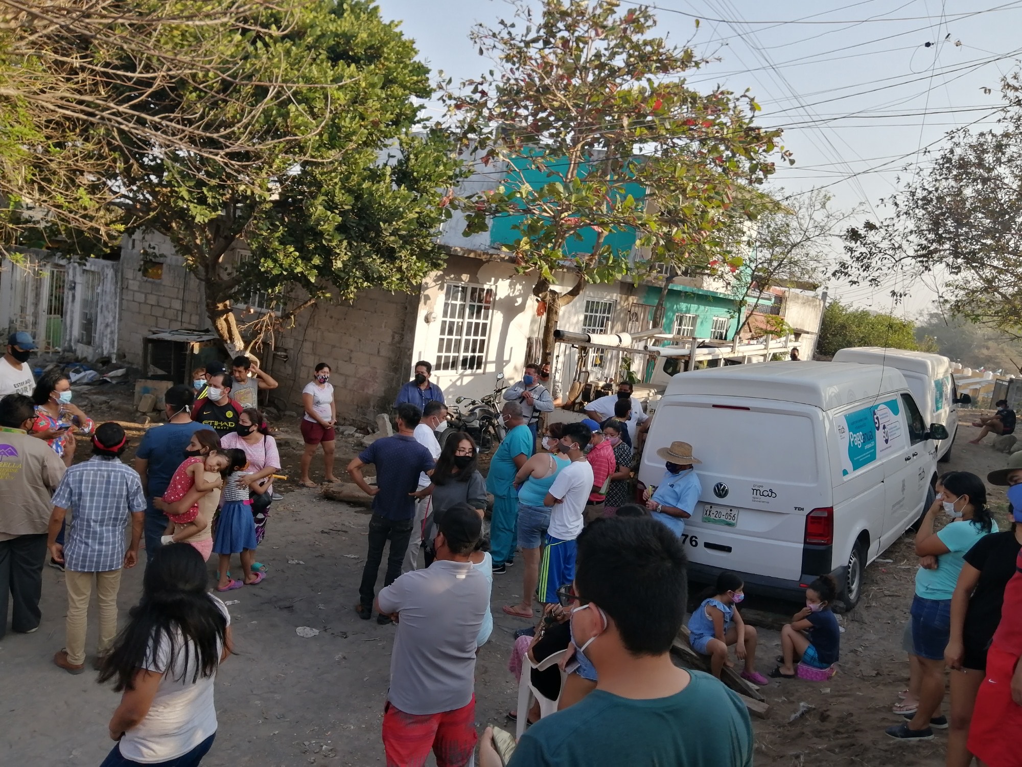 En Bosques de Tarimoya, tienen 15 días sin agua y confrontan a personal de Grupo MAS