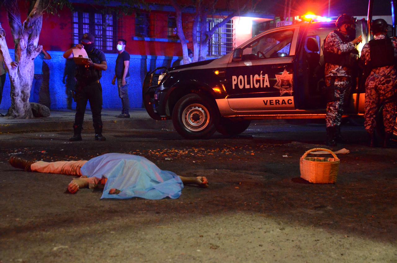 Comerciante pierde la vida atropellado en la zona de mercados de Veracruz