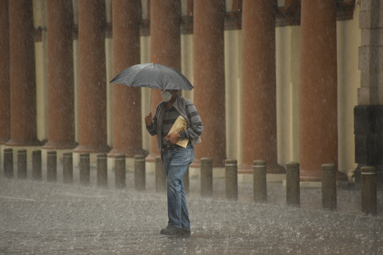 Aviso especial por temporal lluvioso en Veracruz este inicio de semana