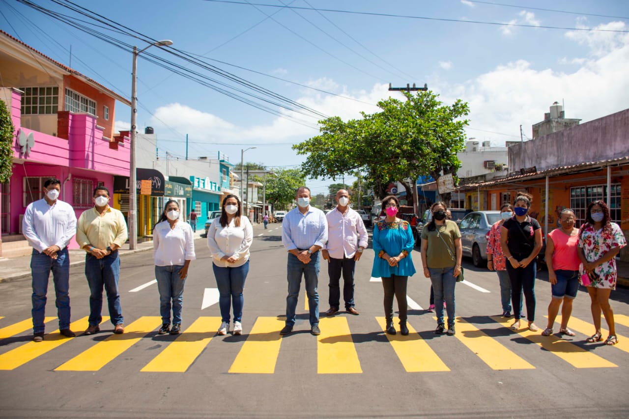 Morelli inaugura obra de repavimentación en avenida Independencia