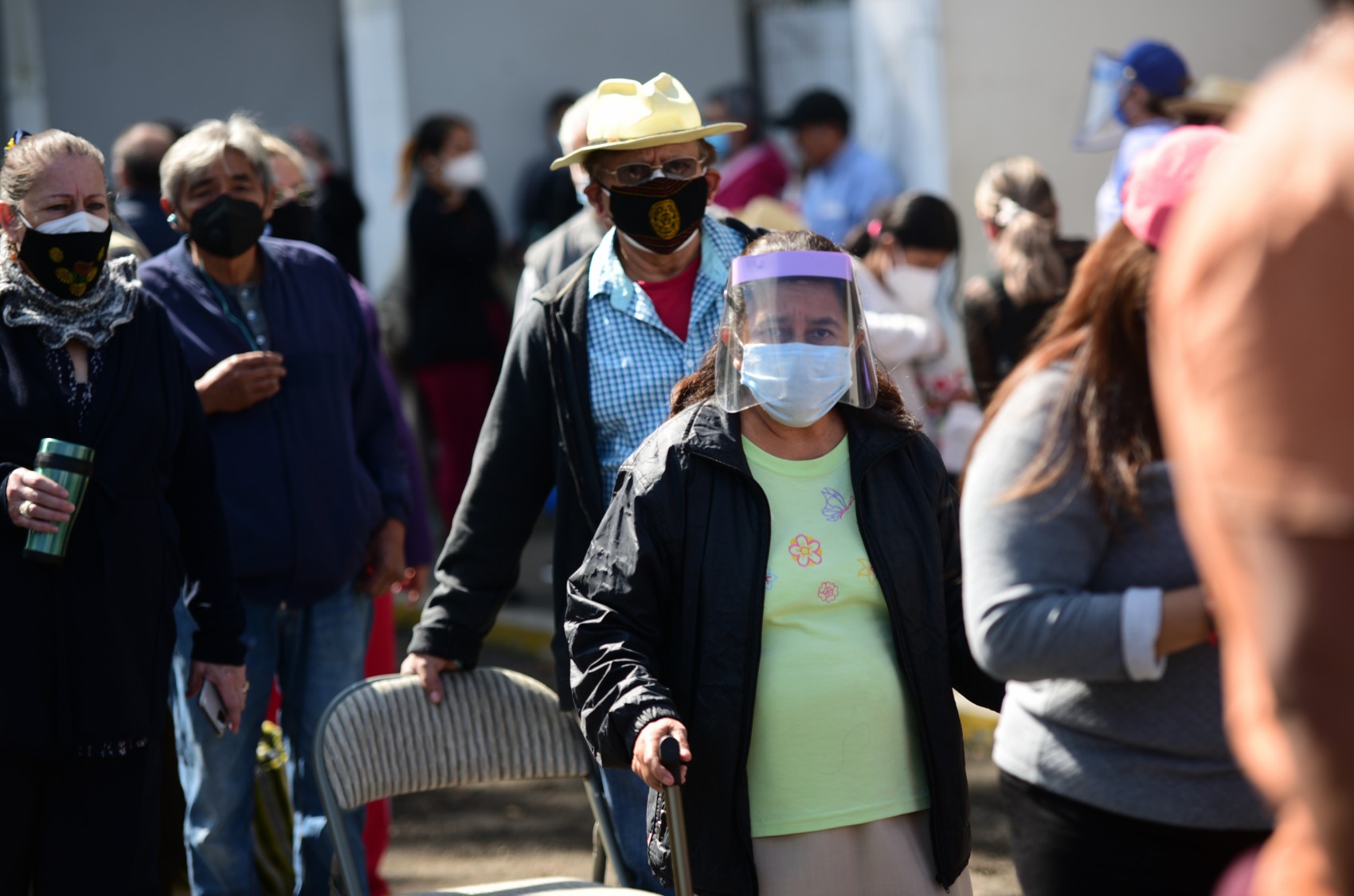 En 4 días, van 33 mil adultos mayores vacunados contra Covid en Xalapa