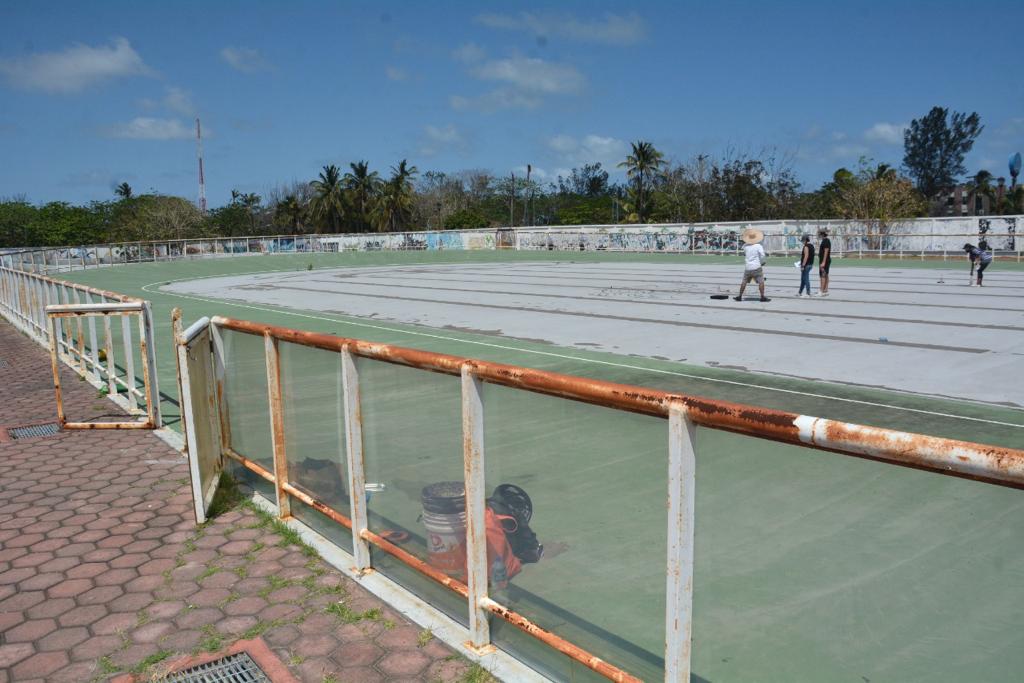 Rehabilitan pista de patinaje inactiva desde los juegos centroamericanos del 2014