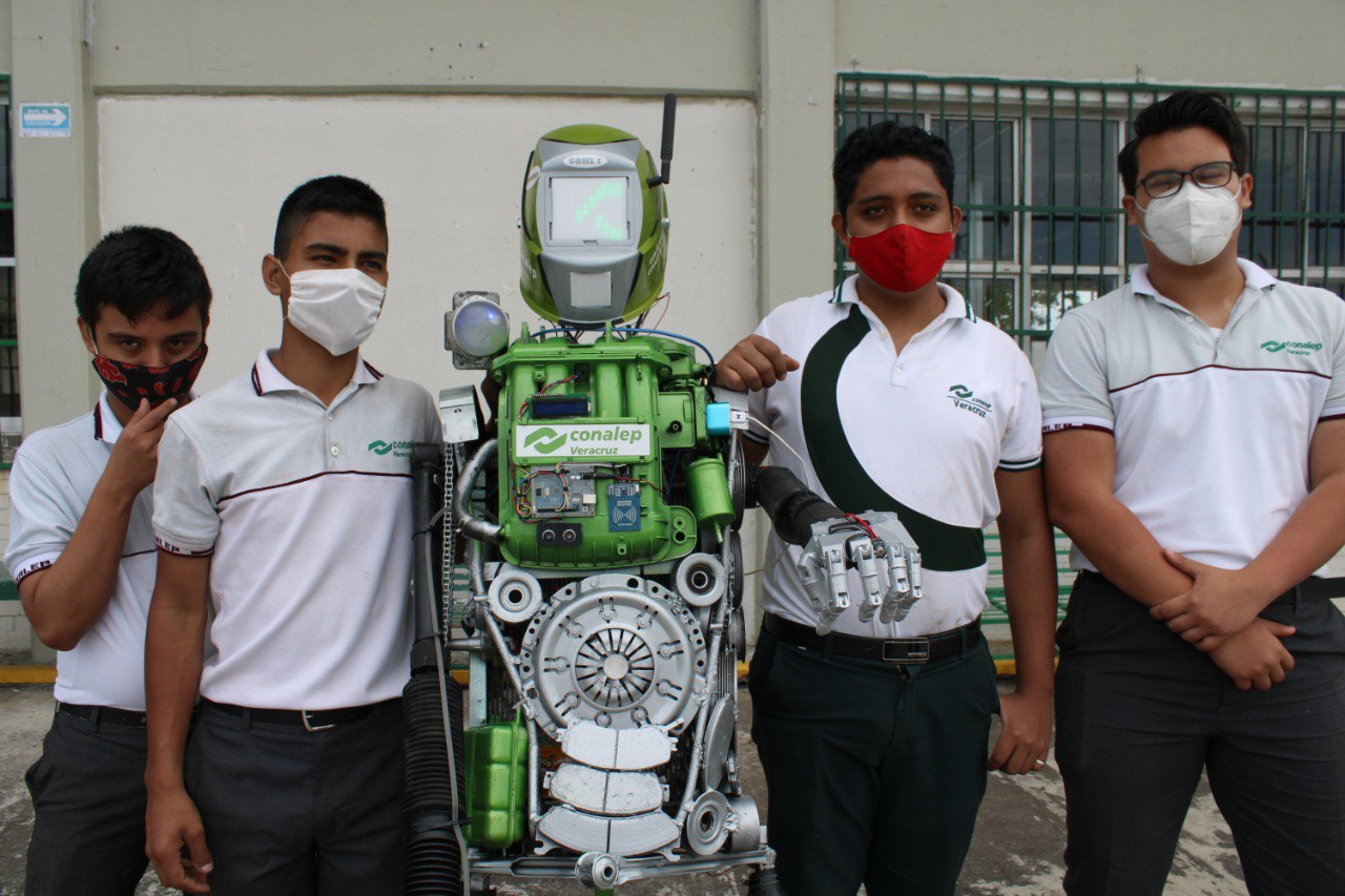 Conalep crea un robot y un sistema para detectar Covid y dengue
