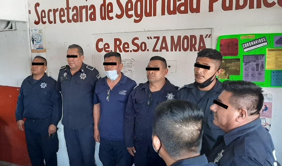 Policías de Lerdo de Tejada fueron detenidos por desaparición forzada