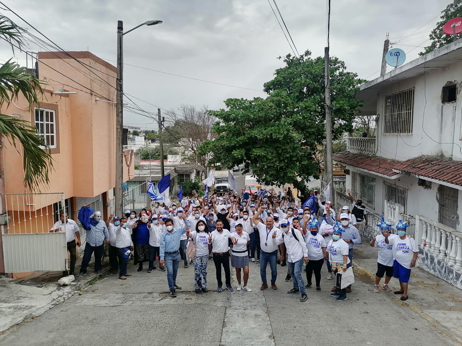 Ya van 20 recorridos de campaña: Jaime de la Garza