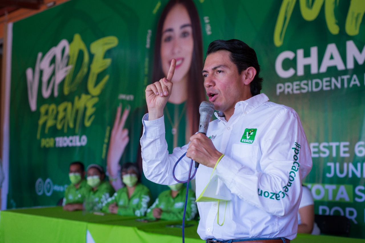PVEM denuncia agresiones a candidatos  en Playa Vicente, Chalma y Chinampa