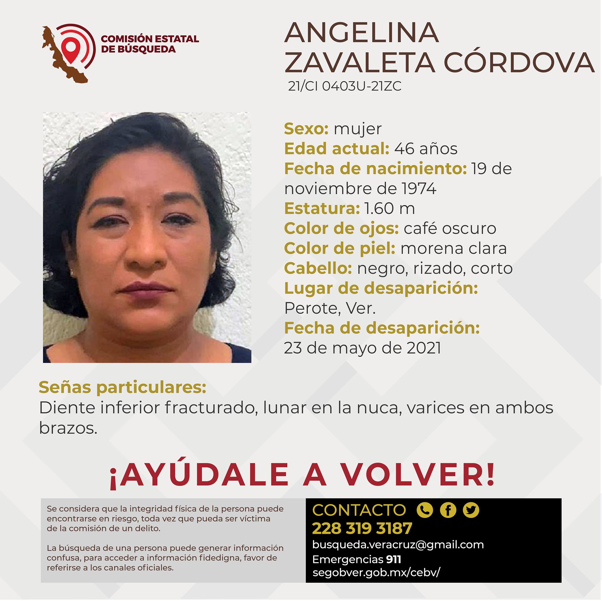 Confirman desaparición de regidora del ayuntamiento de Perote