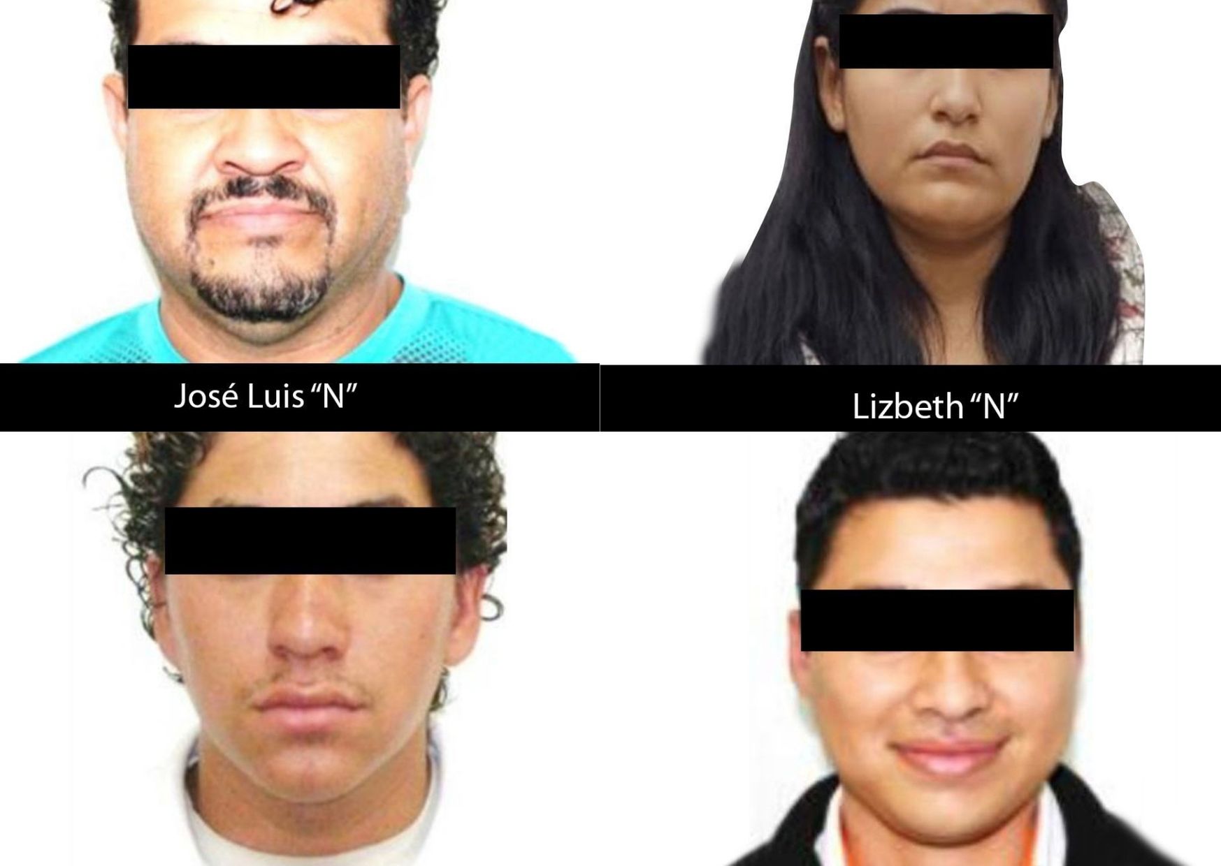 SSP detiene a 4 personas con paquetes de droga cristal en Plaza Animas