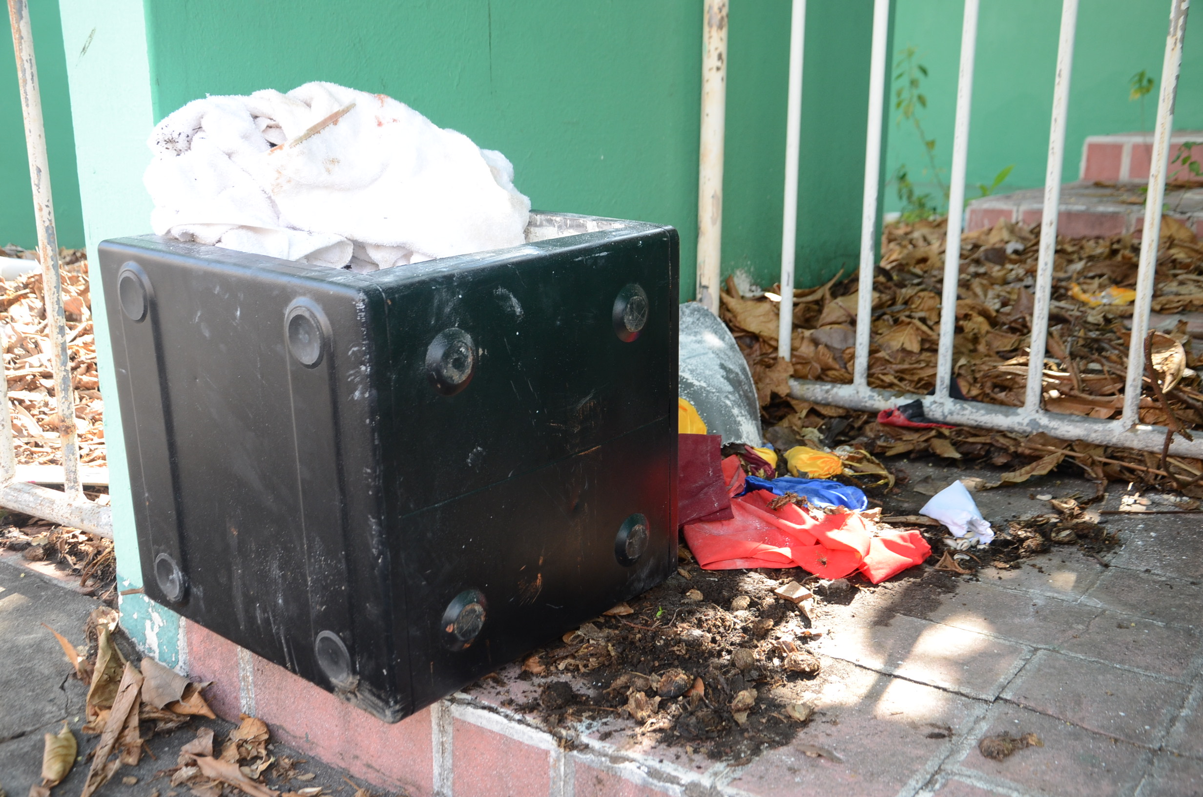 Abandonan caja fuerte forzada  en el fraccionamiento Reforma