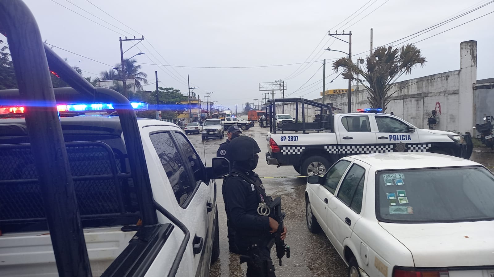 Lo ejecutan frente a terminal  de autobuses en Coatzacoalcos