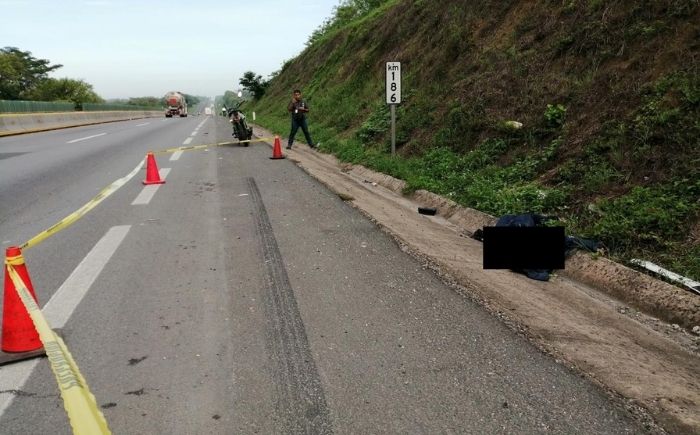 Mujer es hallada sin vida en la autopista Sayula-Cosamaloapan