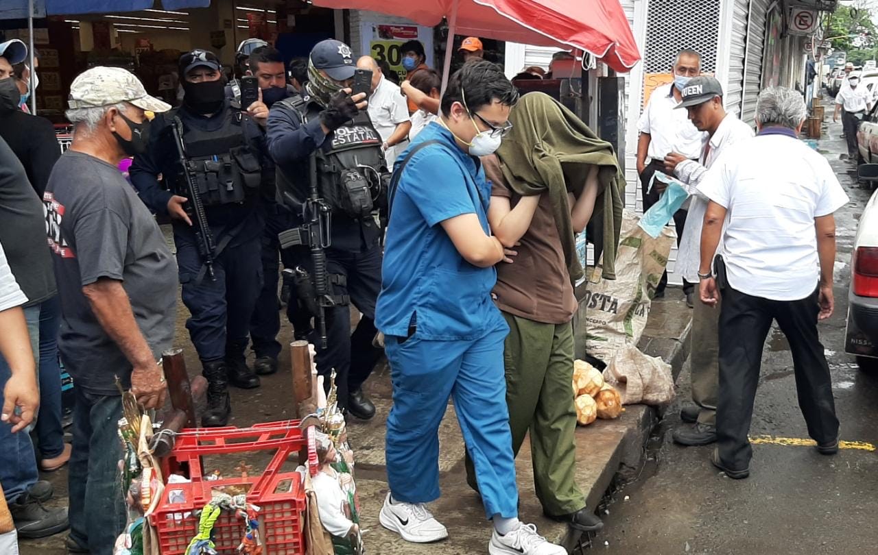Rescatan a víctima de secuestro virtual en el centro de Veracruz