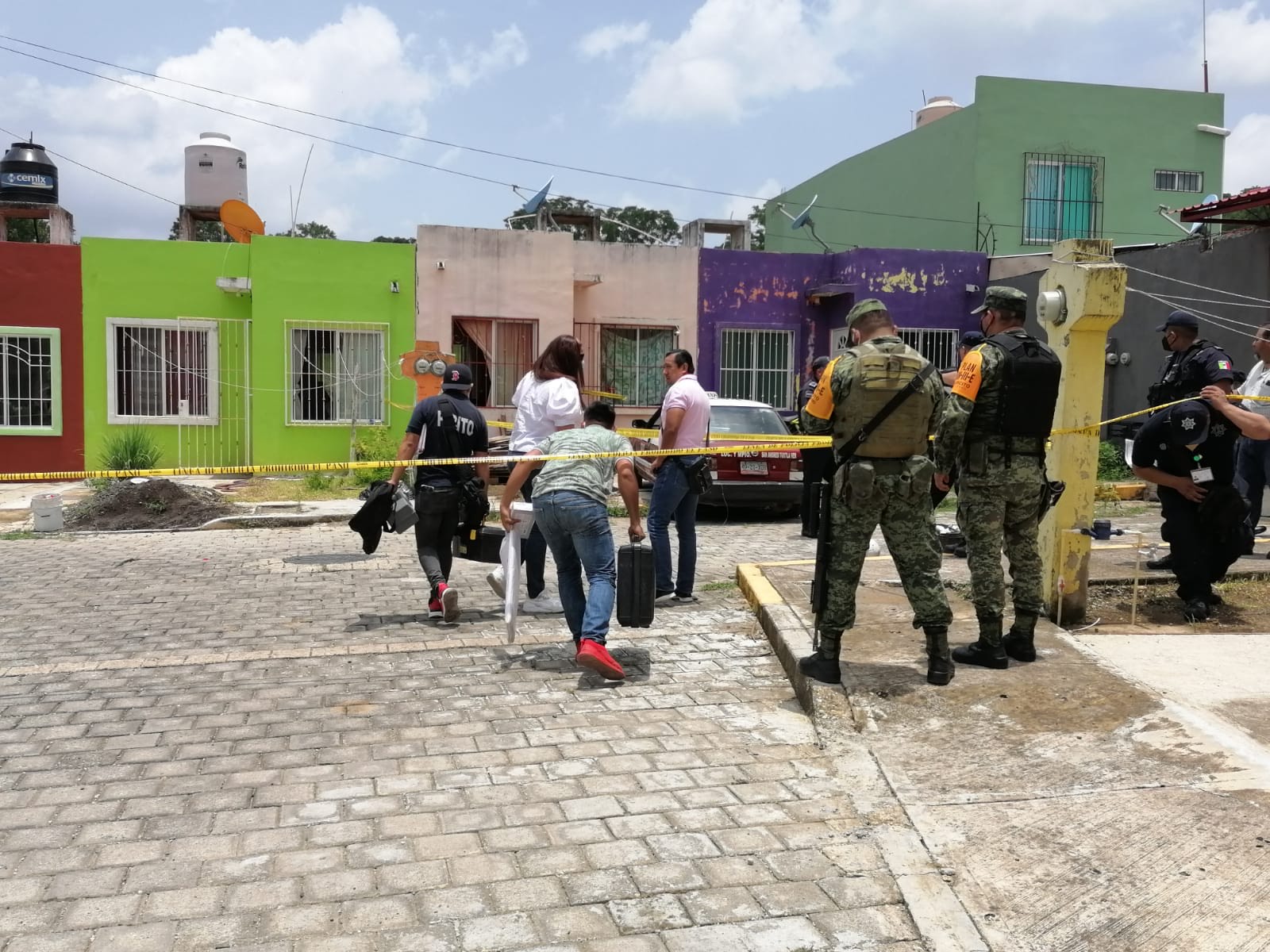 Dos muertos y dos heridos en atentado a vivienda en San Andrés Tuxtla