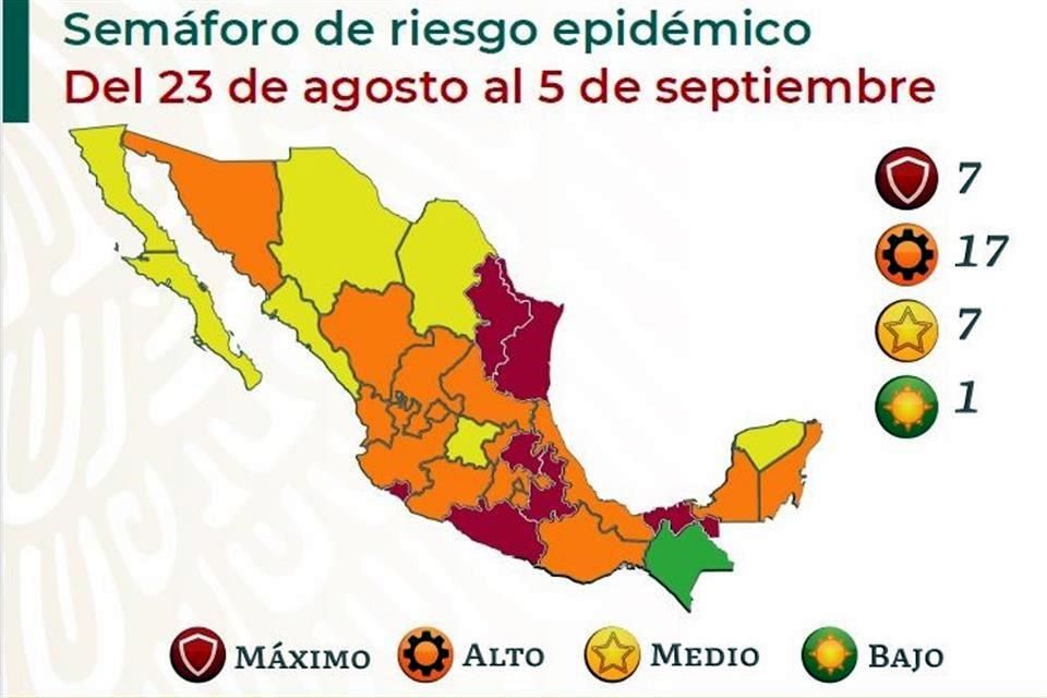 Veracruz en semáforo naranja para el regreso a clases