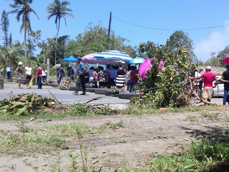 Desde el viernes no hay electricidad ni apoyo para habitantes de Costa Esmeralda
