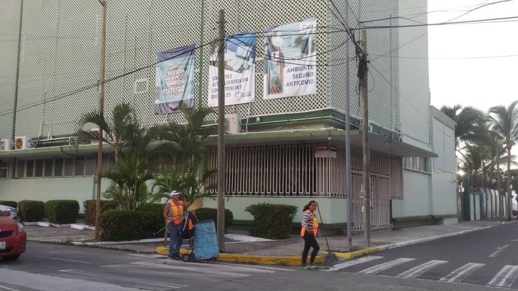 Sale negativo caso sospechoso a COVID-19 en el Instituto Rougier de Veracruz puerto