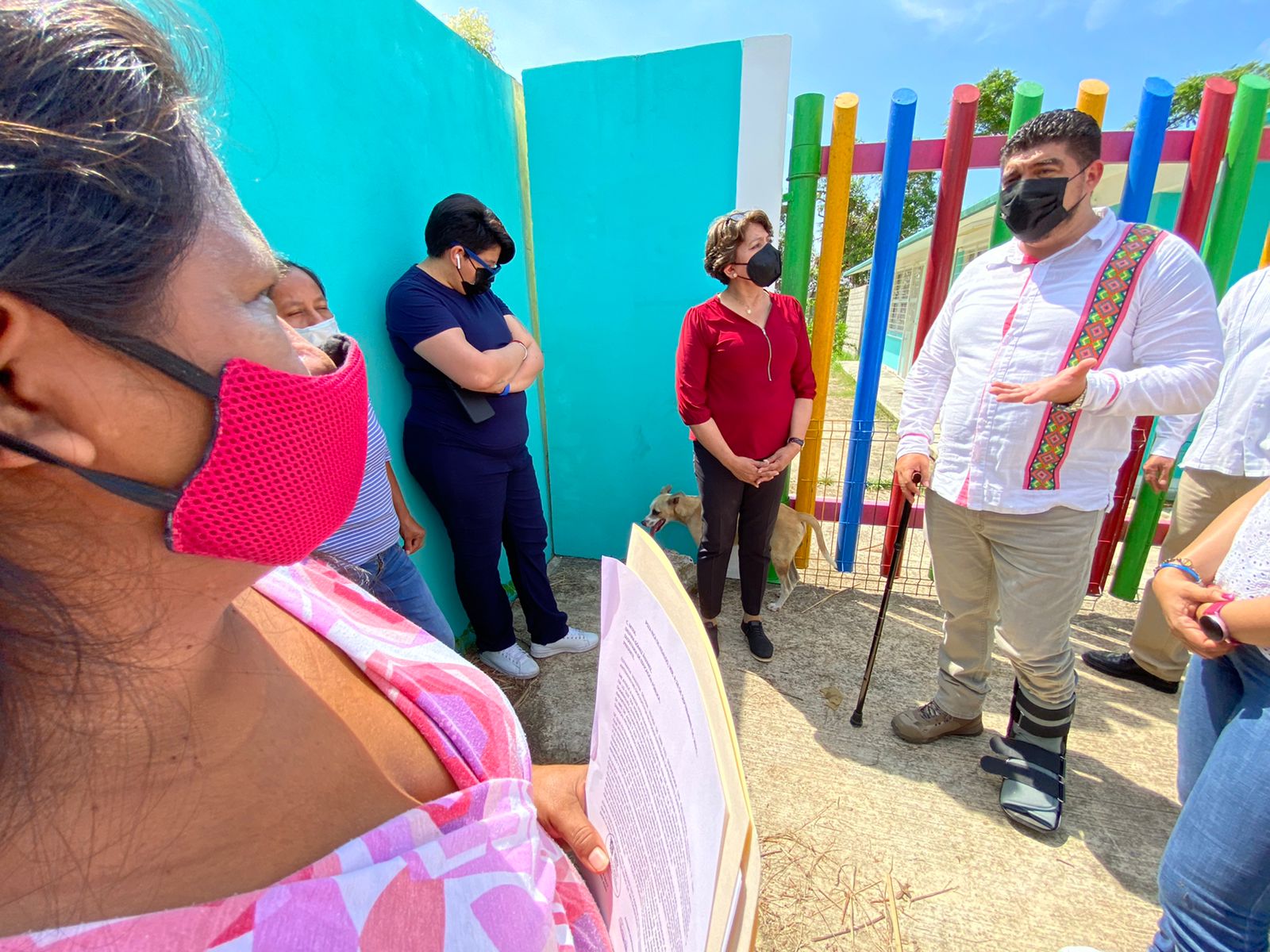 Más de 2 mil planteles de Veracruz recibirán recursos para rehabilitación: Delfina Gómez