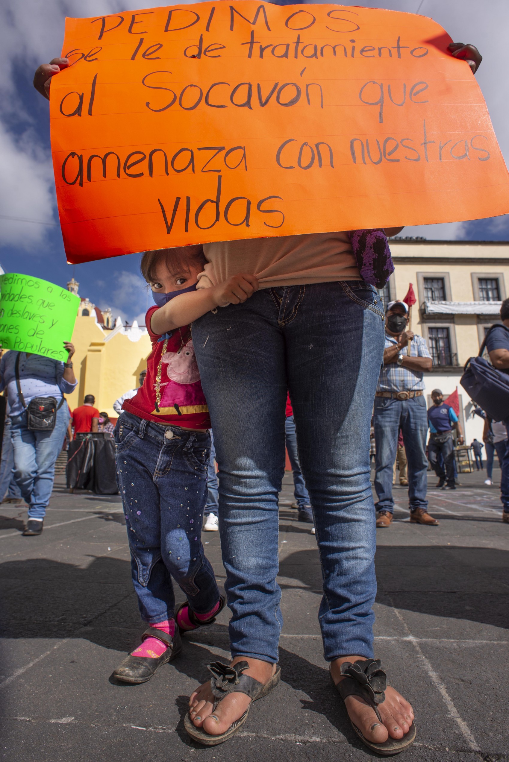 Habitantes de la colonia Ampliación Moctezuma, piden apoyo por afectaciones del huracán Grace