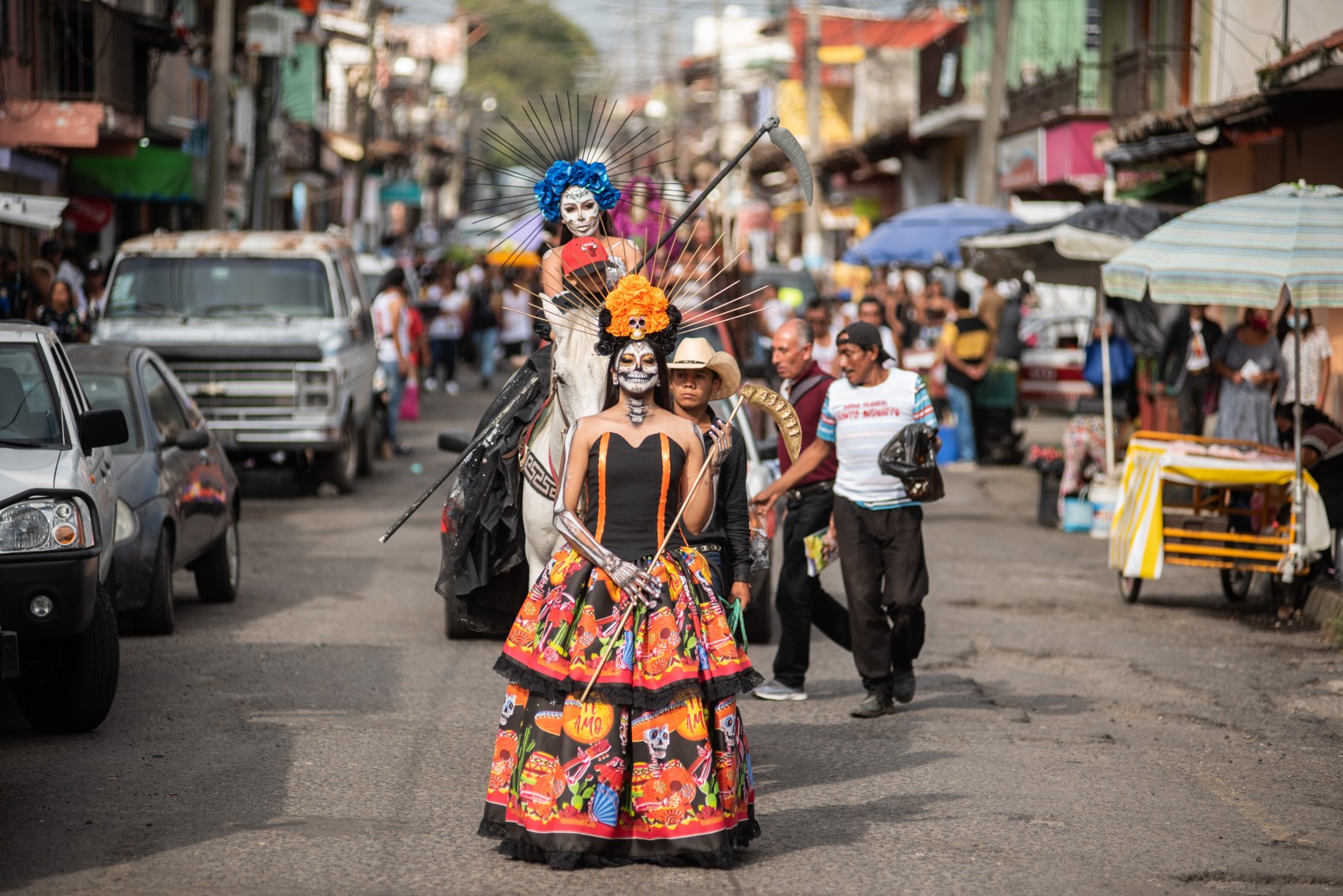 Coatepecanos cantan a la Santa Muerte este 1 de noviembre
