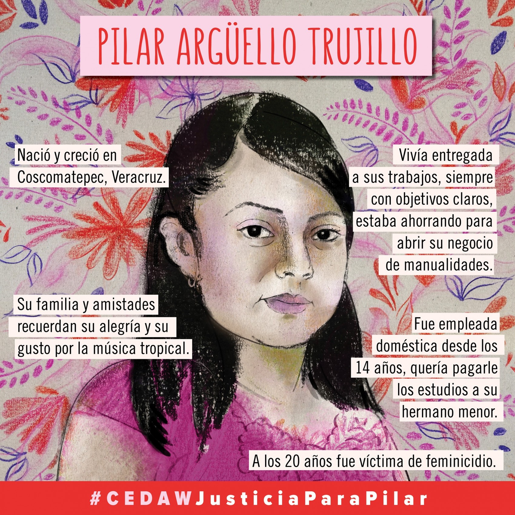 Autoridades estatales estarán presentes en la disculpa pública a familiares de Pilar Argüello
