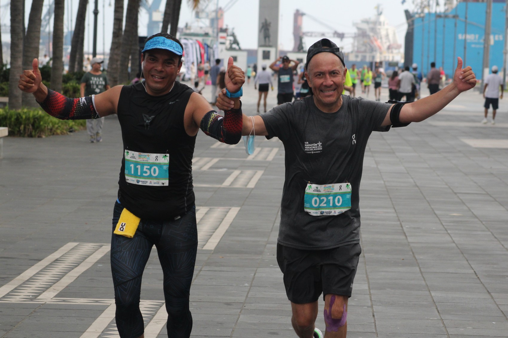 Fondista poblano, ganador del Primer Maratón de la ciudad de Veracruz