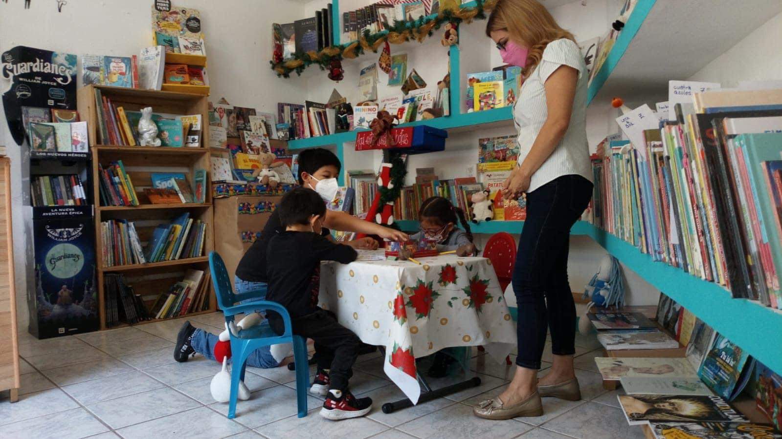 Literosos, una librería que promueve la lectura entre las niñas y niños