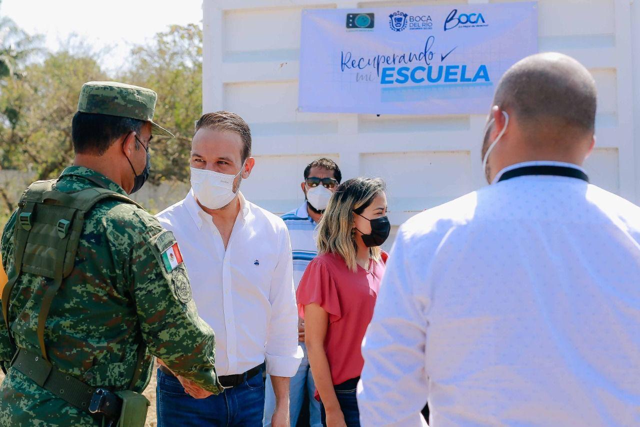 Inicia Alcalde Juan Manuel Unánue el programa Recuperando mi Escuela