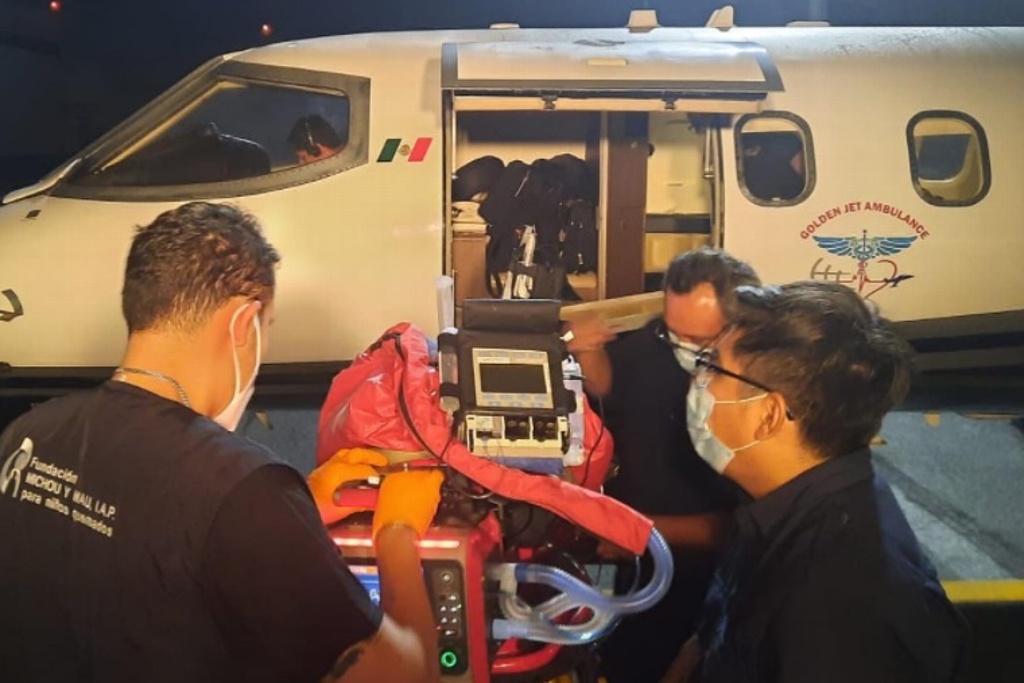 Trasladan a Texas a niña veracruzana que lucha por su vida