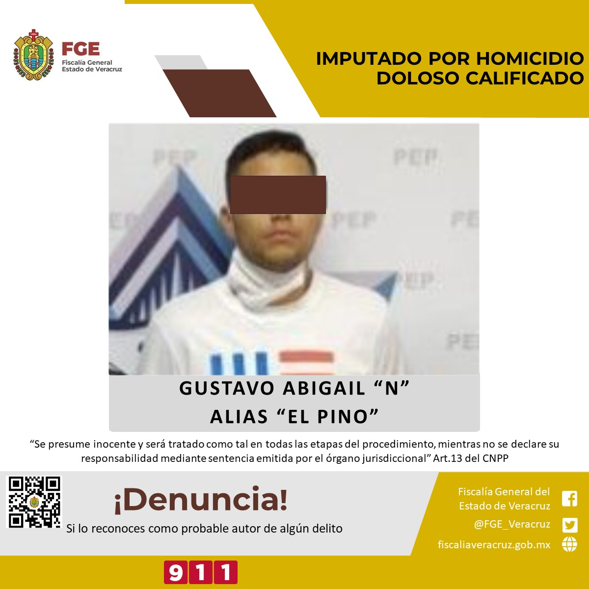 Dan prisión preventiva a Gustavo N por asesinato de periodista