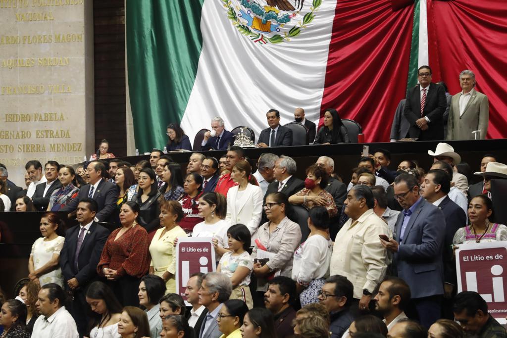 Nacionalizamos el litio para el Pueblo como lo propuso el Presidente Obrador: Sergio Gutiérrez Lun