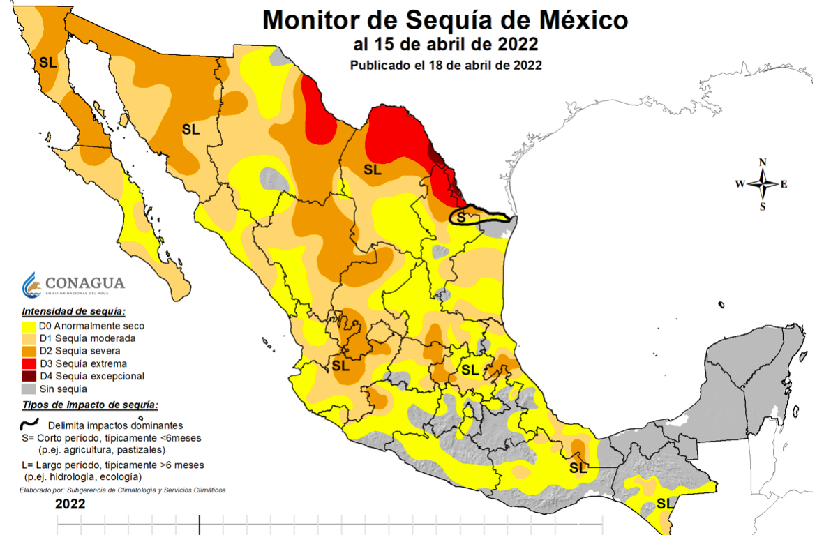 Veracruz aumenta a 75 municipios con sequía: Conagua