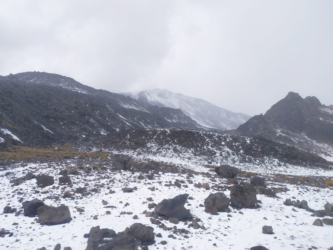 Heladas en el Pico de Orizaba y Cofre de Perote ¿Cuándo?
