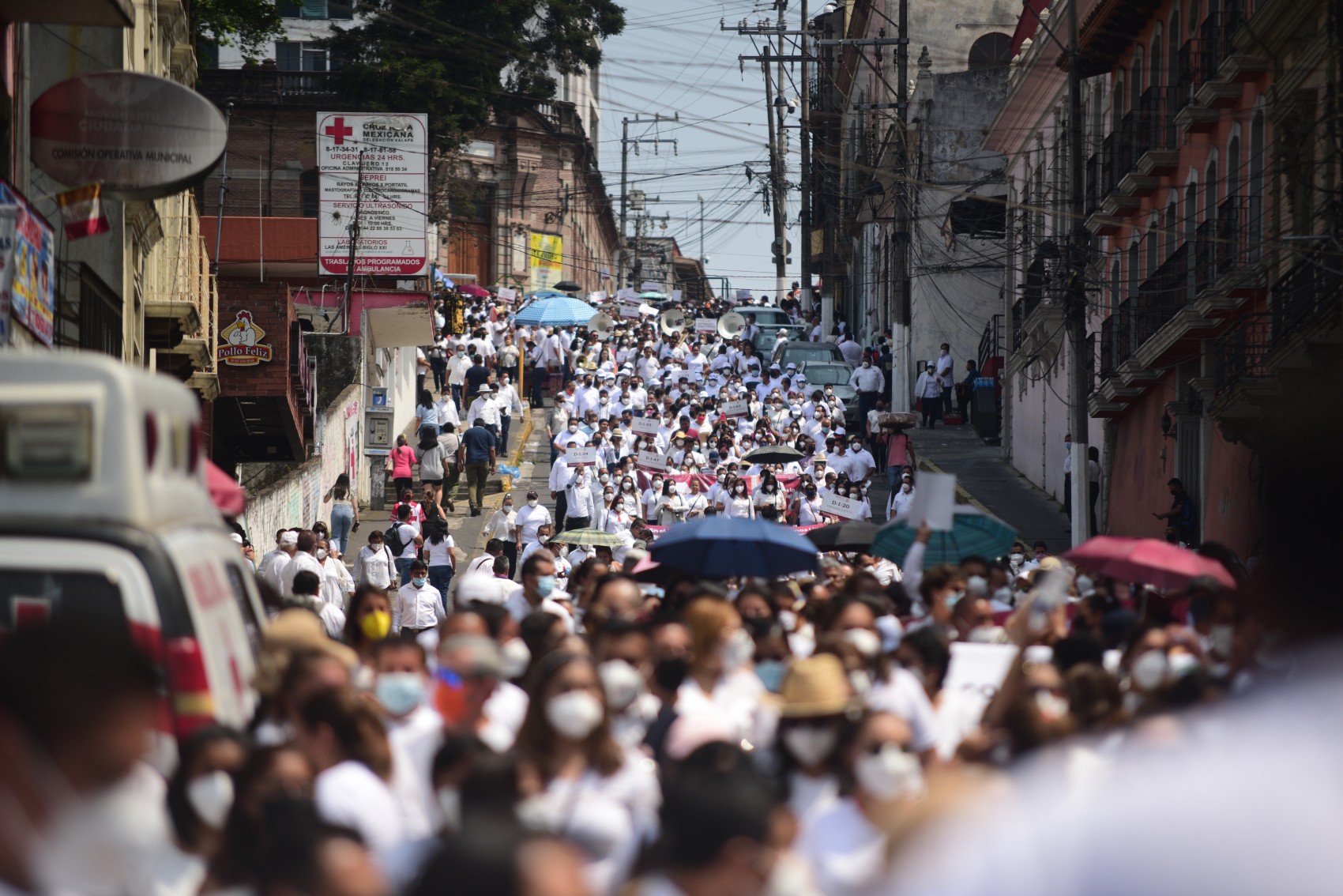 Más de 70 mil marcharán el 1 de mayo en Xalapa; piden orden