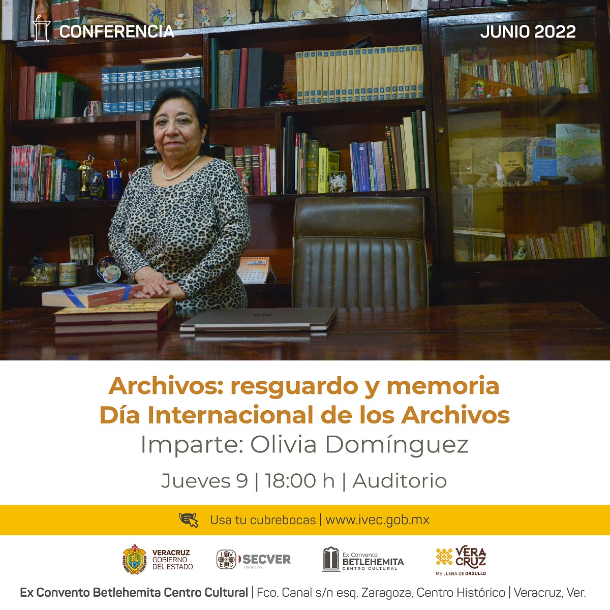 Celebra IVEC el Día Internacional de los Archivos